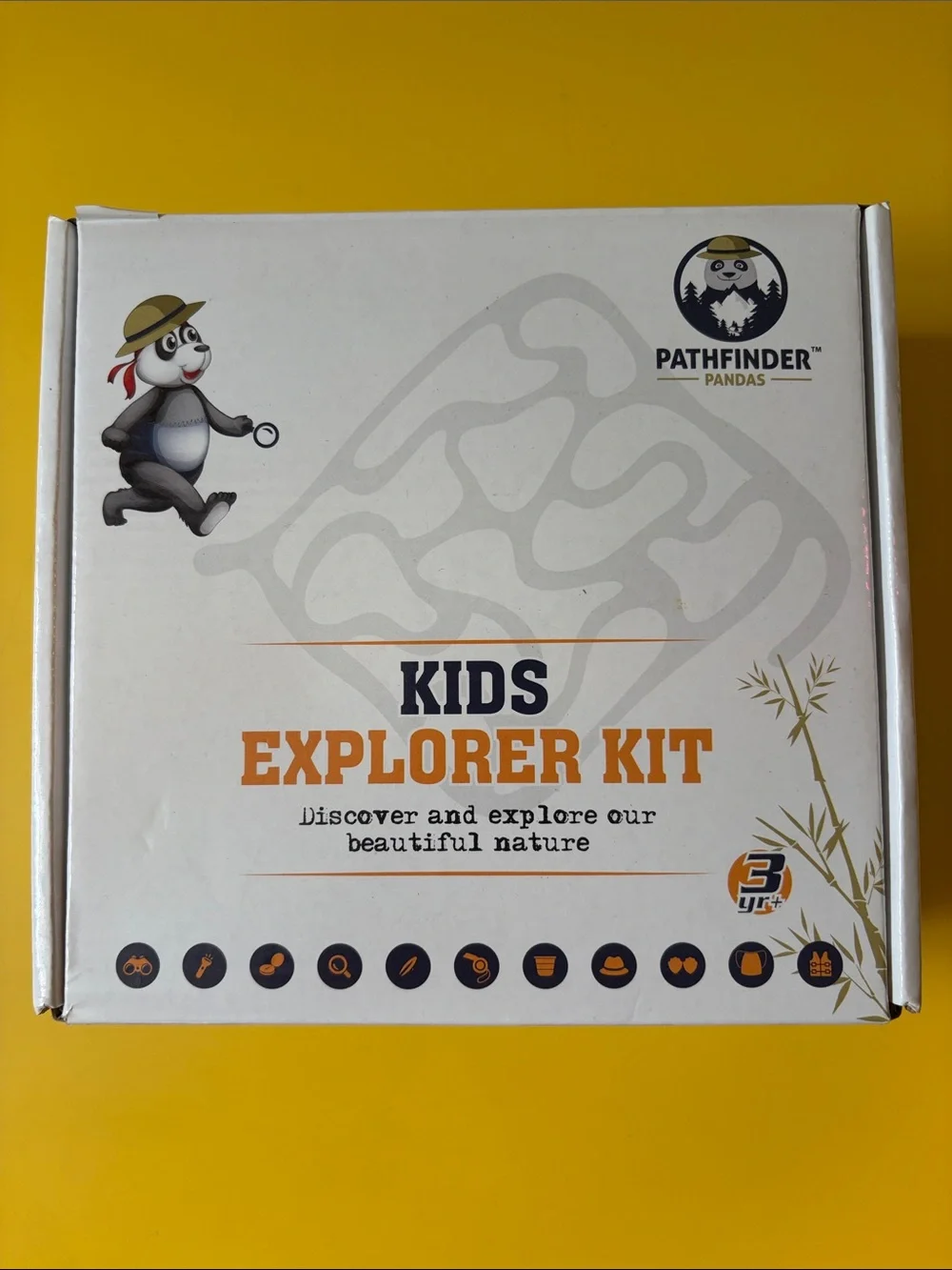 Pathfinder Pandas Kids Explorer Kit - White & Orange